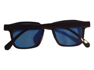 Blue lense sunglasses new