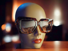 Load image into Gallery viewer, Oversized square lense sunglasses
