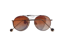 Load image into Gallery viewer, Vintage style aviator sunglasses
