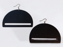 Load image into Gallery viewer, Minimalist Geometric wood Earrings
