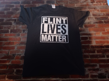 Load image into Gallery viewer, Flint lives matter tee M
