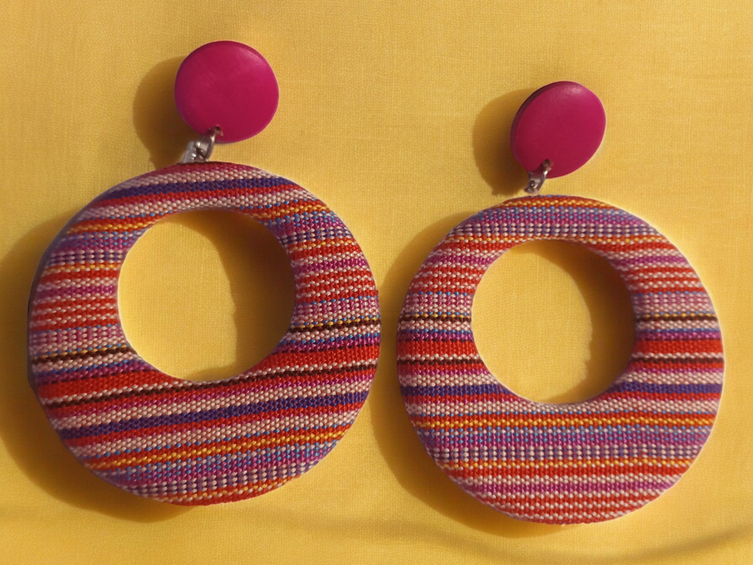 Cambaya Boho hoop clip on earrings