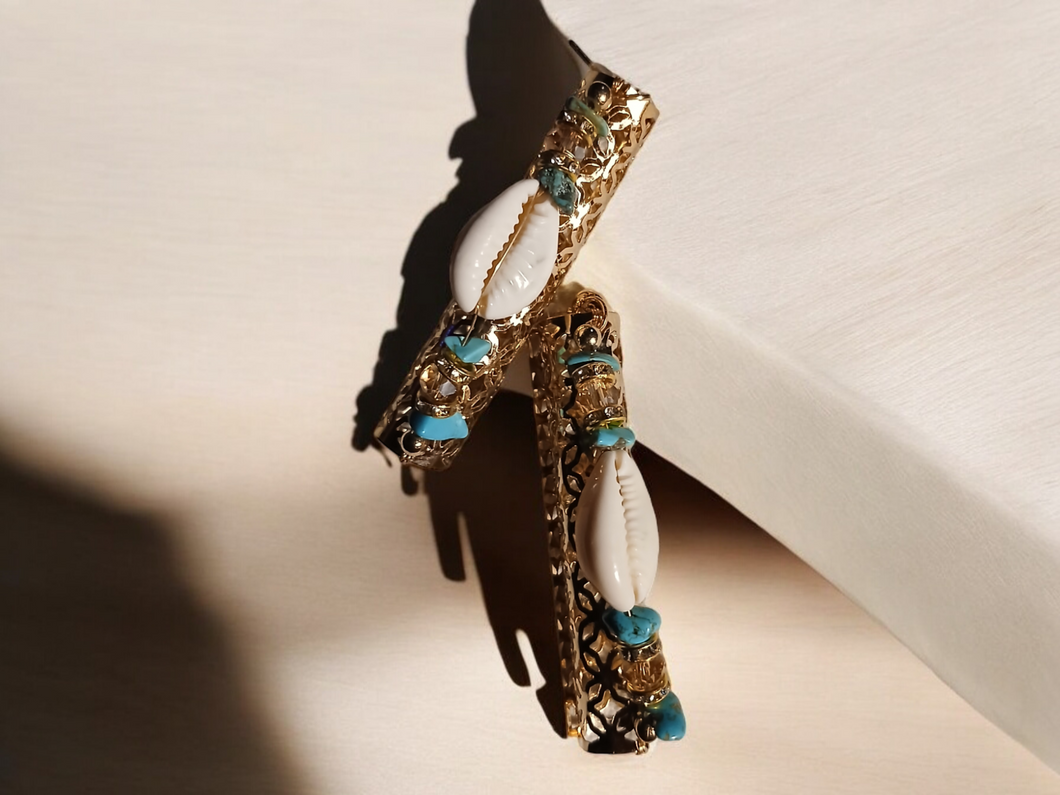 Boho charm earrings