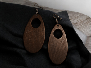 Minimalist wooden hoops