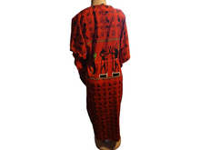 Load image into Gallery viewer, Beautiful Egyptian Themed Kaftan Free Size
