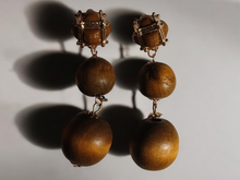 Load image into Gallery viewer, Chunky ball bead earrings
