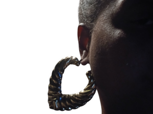 Classic Bamboo Hoop Earrings