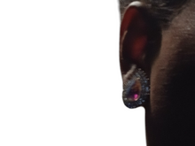 Load image into Gallery viewer, Aurora borialis clip on studs
