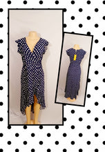 Load image into Gallery viewer, Polka Dot Midi Dress M Kargo Fresh
