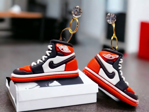 Pop art Jordan sneaker earrings Kargo Fresh