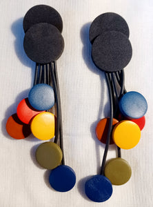 Pop art clip on earrings Kargo Fresh