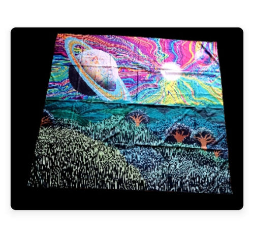 Psychadelic wall hanging new Kargo Fresh