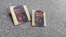 Load image into Gallery viewer, Queen Angela Davis Tribute Large Stud Earrings Kargo Fresh
