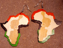 Load image into Gallery viewer, RBG Pan African Earrings Kargo Fresh
