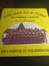 Load image into Gallery viewer, REV. THOMAS L. WALKER &amp; T.L.W. ENSEMBLE ONE DAY T A TIME LP RARE GOSPEL SOUL Kargo Fresh
