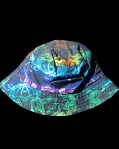 Rainbow smoke Bucket Hat Kargo Fresh