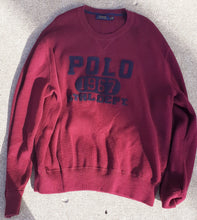 Load image into Gallery viewer, Ralph Lauren Varisty Sweater XL Vintage Kargo Fresh
