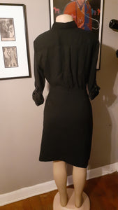 Rare Ann Taylor Black on Black Skirt Set Size 8 Kargo Fresh