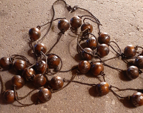 Rare Artisan Signed MA JO Contemporary Bronze Necklace Kargo Fresh