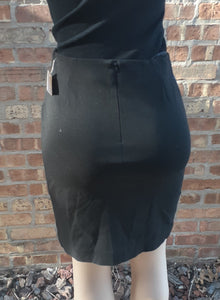 Rare Astrid Mixed Media Asymmetric Skirt Size 4 Kargo Fresh