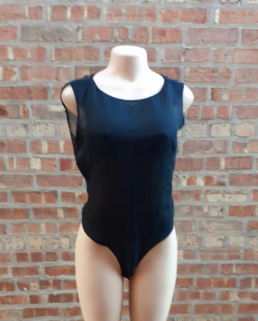 Rare Biba Couture Chiffon Bodysuit Medium Kargo Fresh