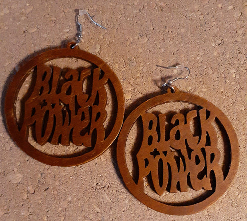 Rare Black Power Statement Earrings Kargo Fresh