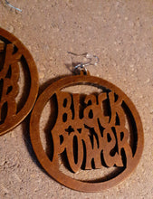 Load image into Gallery viewer, Rare Black Power Statement Earrings Kargo Fresh

