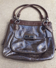 Load image into Gallery viewer, Rare Coach Python Kristin Tote Kargo Fresh
