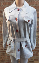 Load image into Gallery viewer, Rare Couture Rachel Mara Vintage Style Pants Suit 8 Kargo Fresh
