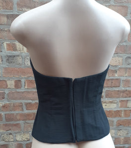 Rare Couture Sam Kori George Silk Taffeta Bustier Small Kargo Fresh