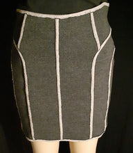 Load image into Gallery viewer, Rare Distressed Jersey Mini Skirt Size Large Kargo Fresh
