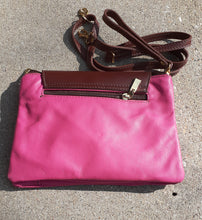 Load image into Gallery viewer, Rare Italian Artists Calf Leather Wristlet/Crossbody Kargo Fresh
