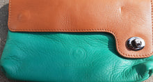 Load image into Gallery viewer, Rare Italian Artists Calf Leather Wristlet/Crossbody Kargo Fresh
