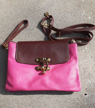 Load image into Gallery viewer, Rare Italian Artists Calf Leather Wristlet/Crossbody Kargo Fresh
