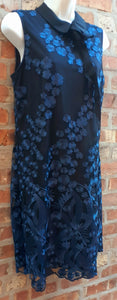 Rare Karl Lagerfeld Paris Embroidered Lace Midi Dress Kargo Fresh