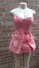 Load image into Gallery viewer, Rare Linen Silk Corset Dress Size Medium Kargo Fresh
