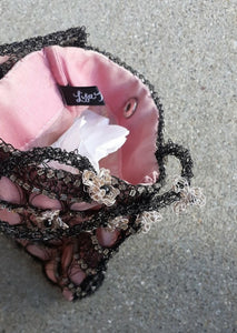 Rare Lisa Toland Metal Crochet Mini Bag Original Kargo Fresh