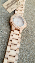 Load image into Gallery viewer, Rare Mens We Wood MAPLEWOOD Watch Made in Italy Kargo Fresh
