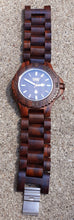 Load image into Gallery viewer, Rare Mens We Wood Walnut WOOD Watch Made in Italy Kargo Fresh
