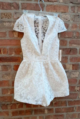 Rare Tobi Lace Romper Small Kargo Fresh