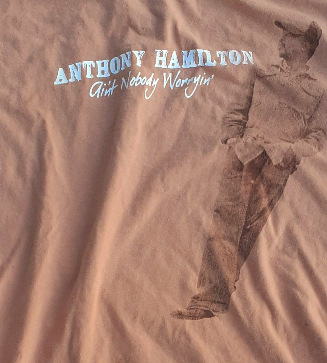 Rare Vintage Anthony Hamilton Tee XL/XXL Kargo Fresh