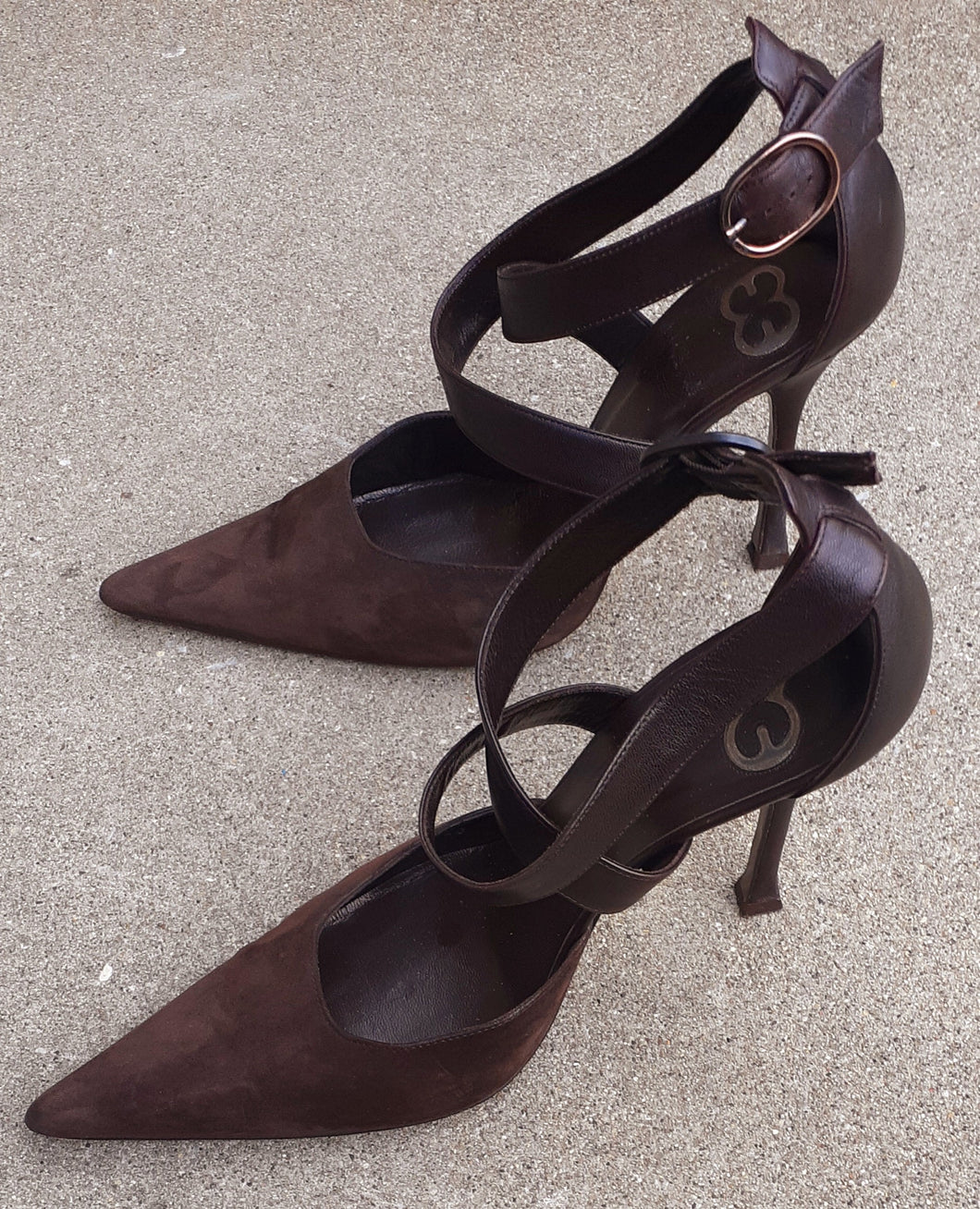 Rare Vintage Escada Sandelette Heels Size 40 (US 9.5) Kargo Fresh