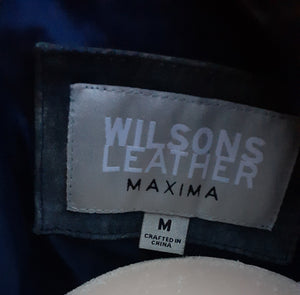 Rare Vintage Wilsons Leather Maxima Suede Coat M Kargo Fresh