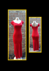 Red Maxi Dress Size Small Kargo Fresh