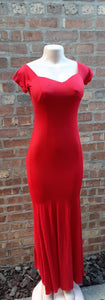 Red Maxi Dress Size Small Kargo Fresh