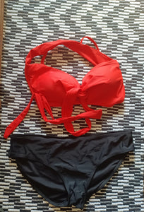 Red and black classic bikini new XL Kargo Fresh