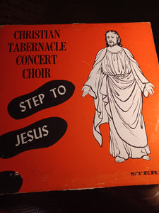 Rev Maceo Woods Christian  Tabernacle Concert Choir  Step to Jesus Record Album Vinyl LP Kargo Fresh