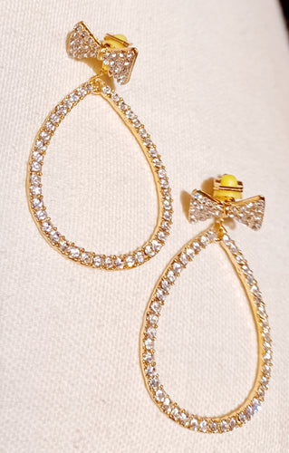 Rhinestone Clip On Earrings Kargo Fresh