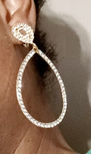 Load image into Gallery viewer, Rhinestone Clip On Earrings Kargo Fresh
