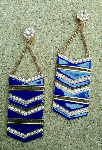 Rhinestone Clip On Earrings Kargo Fresh